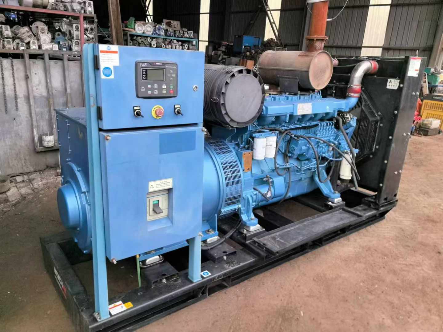 烈山500kW 柴油发电机组可带动设备功率的计算公式是什么？