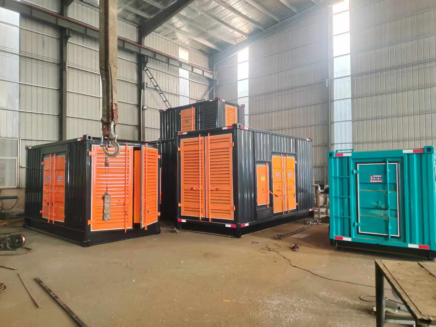 烈山500kw柴油发电机组可以带动多少功率设备？